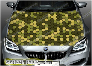 1402 - Bonnet wrap - Honeycomb