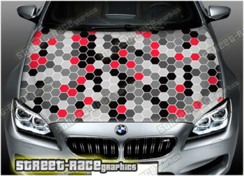 1406 - Bonnet wrap - Honeycomb