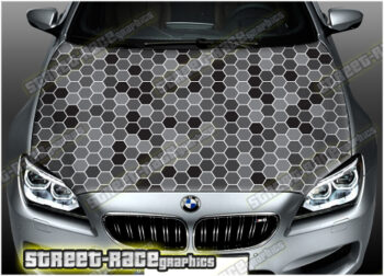 1412 - Bonnet wrap - Honeycomb