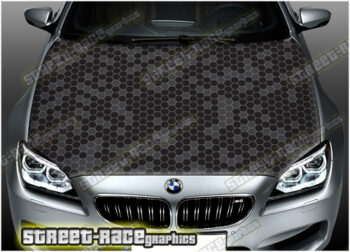 1413 - Bonnet wrap - Honeycomb