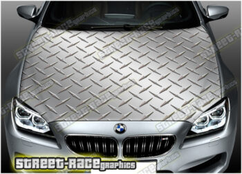 1601 - Bonnet wrap - Metal texture