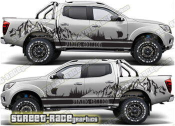 071 Navara / Frontier stickers - VIKING EDITION