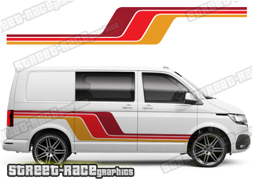 VW transporter stickers 146