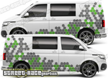 VW transporter Honeycomb 028 graphics