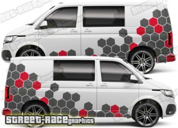 VW transporter Honeycomb 029 graphics