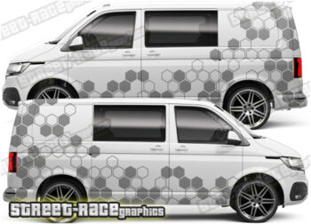 VW transporter Honeycomb 034 graphics