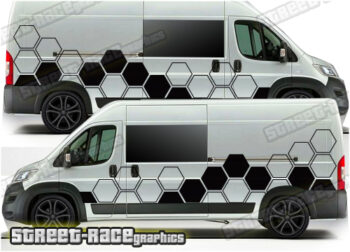 Ducato - Relay - Boxer camper van graphics 179 - Honeycomb