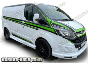 Ford Transit Custom M-SPORT Full stripes 043