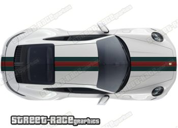 Porsche OTT racing stripes 008 - GUCCI