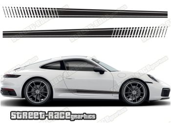 Porsche 911 racing stripes 010