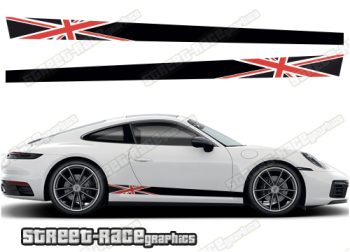 Porsche 911 racing stripes 033