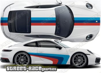 Porsche FULL racing stripes 001