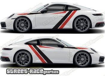 Porsche 911 large side graphics 008