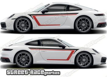 Porsche 911 large side graphics 009