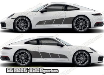 Porsche 911 large side graphics 010