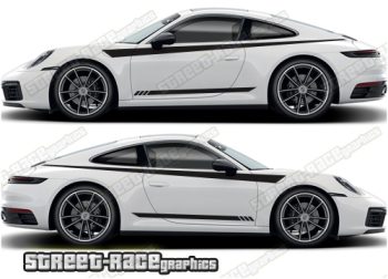 Porsche 911 large side graphics 011