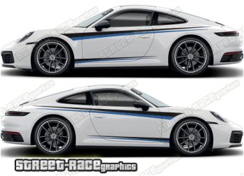 Porsche 911 large side graphics 012