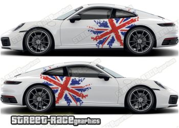 Porsche 911 large side graphics 025