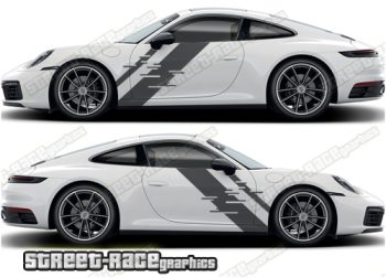 Porsche 911 large side graphics 029