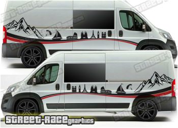 Ducato - Relay - Boxer camper van graphics 182