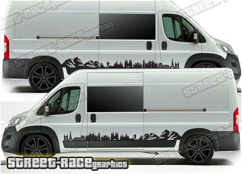 Ducato - Relay - Boxer camper van graphics 184