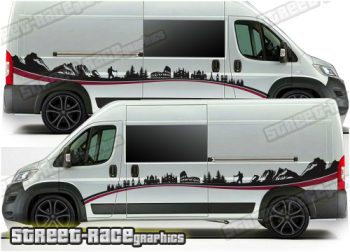 Ducato - Relay - Boxer camper van graphics 185