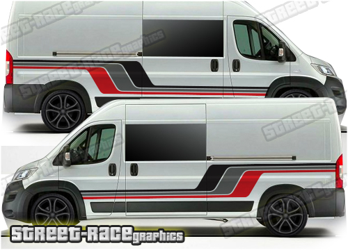 Ducato - Relay - Boxer camper van RETRO graphics 197 - Image 3