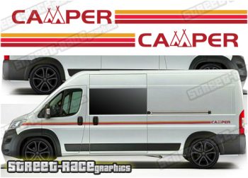 Ducato - Relay - Boxer camper van RETRO graphics 198
