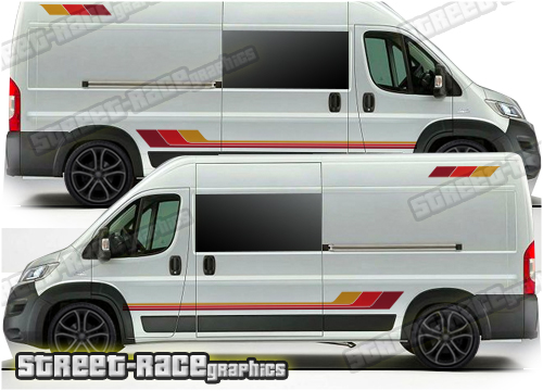 Ducato - Relay - Boxer camper van RETRO graphics 199