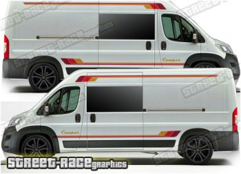 Ducato - Relay - Boxer camper van RETRO graphics 202