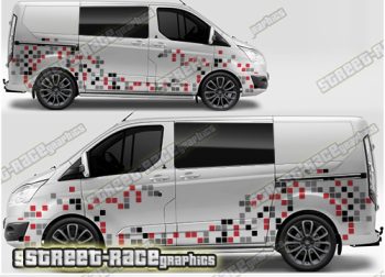 Ford Transit Custom Camouflage graphics 024