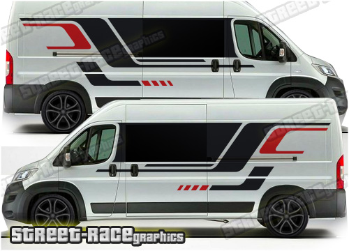 Ducato - Relay - Boxer camper van graphics 205