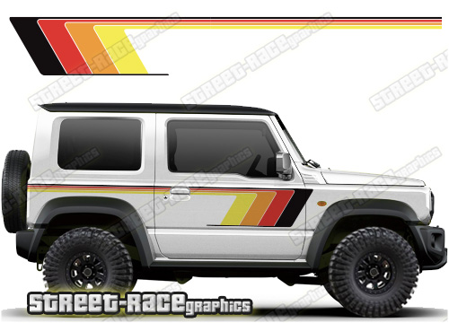 Suzuki Jimny 072 - Retro graphics