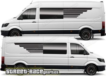 VW Crafter MK2 camper van graphics 051 - Window extender