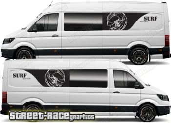 VW Crafter MK2 camper van graphics 052 - Window extender
