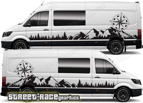 VW Crafter MK2 camper van graphics 058