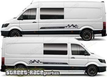 VW Crafter MK2 camper van graphics 101