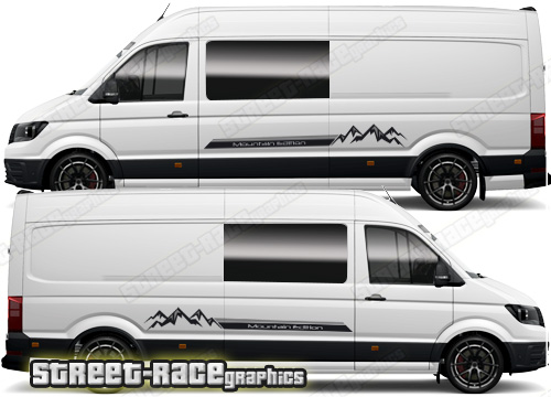 VW Crafter MK2 camper van graphics 101