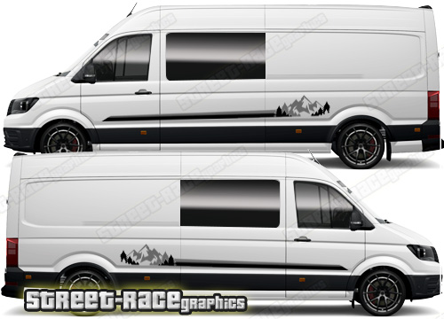VW Crafter MK2 camper van graphics 102