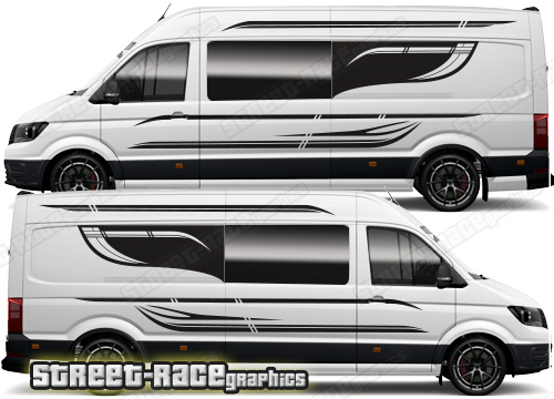 VW Crafter MK2 camper van graphics 105