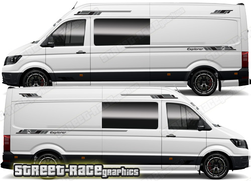VW Crafter MK2 camper van graphics 107