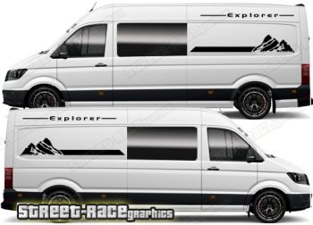 VW Crafter MK2 camper van graphics 108