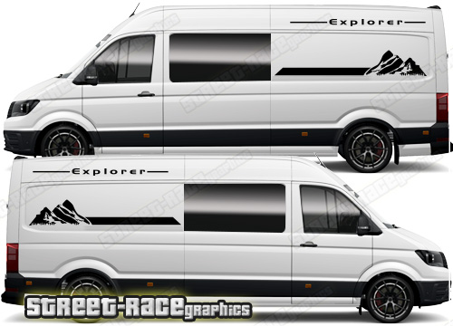 VW Crafter MK2 camper van graphics 108