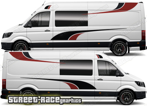 VW Crafter MK2 camper van graphics 117