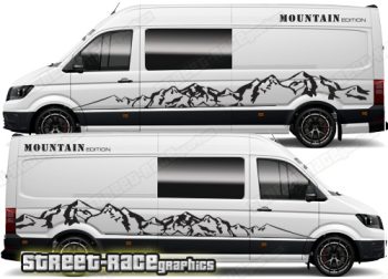 VW Crafter MK2 camper van graphics 157