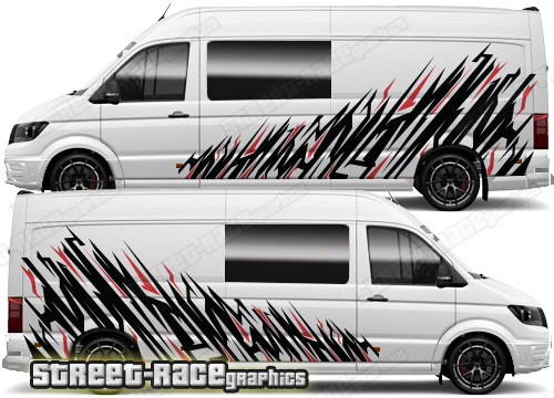 VW Crafter MK2 camper van graphics 159
