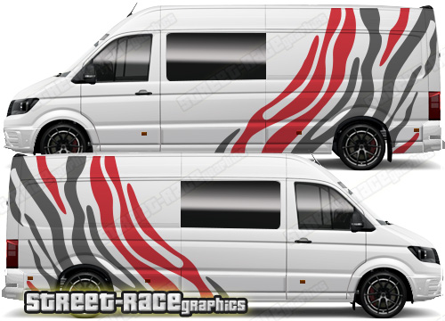 VW Crafter MK2 camper van graphics 160