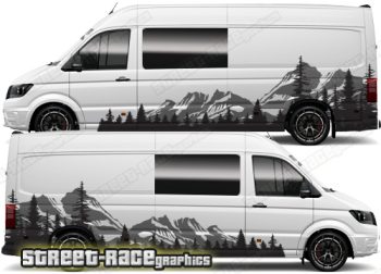 VW Crafter MK2 camper van graphics 165