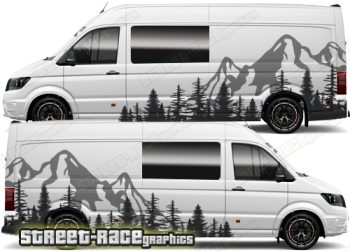 VW Crafter MK2 camper van graphics 168