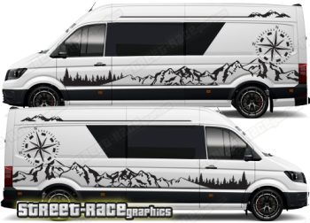 VW Crafter MK2 camper van graphics 169
